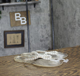 Shade & Shore Womens Luella Rhinestone Jelly Thong Sandals 92235050 Clear 7M