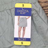 Dakota Blue Womens Lyocell Midi Tie Front Skort 1687081
