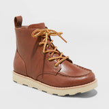 Cat & Jack Womens Boys' Bosley Boots 88435812 Cognac Brown 3
