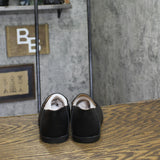 Journee Collection Comfort Foam Slip On Almond Toe Loafer Dress Flats Black 6M