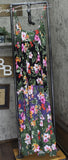 Bar III Womens Floral-Print Tiered Cover Up Dress MBTH25834 Multi Black S