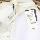 Bar III Womens V-Wire Plunge-Neck One-Piece Swimsuit MBRE25249 Shimmer Gold XL