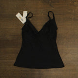 DKNY Womens Twist-Front Tankini Swim Top DIMKS241 Black S