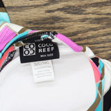 Coco Reef Womens Soft Cup Underwire Tankini Back Tie Multicolor 32C / 34C