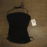 Becca Womens Standard Muse Bandeau Tankini Swim Top 733557 Black L