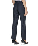 Calvin Klein Womens Petite Pinstripe Belted Pants SPPS036B