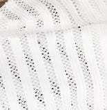 Lauren Ralph Lauren Square Neck Over-the-Shoulder One-Piece Swimsuit White 8