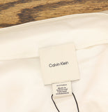 Calvin Klein Womens Cowlneck Camisole Double Strap 44C198G Tofu Off White XL
