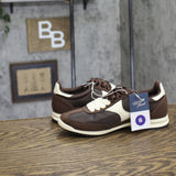 Universal Thread Womens Skyler Jogger Sneakers Double Lace Low Top Brown 6M