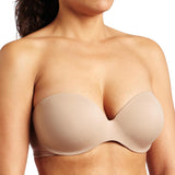 Warners This is Not a Bra Convertible Strapless Bra Toasted Almond Brown 36D