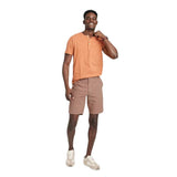 Goodfellow & Co Blend Every Wear 9" Slim Fit Flat Front Chino Shorts - Brown 42