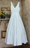 Mac Duggal Womens Classic Sleeveless A-Line Ballgown Gown Dress Powder Blue 2