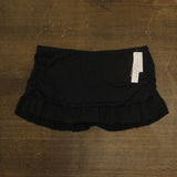 La Blanca Womens Island Goddess Skirted Swimsuit Bikini Bottom Black 18W