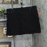 Hearts Of Palm Womens Plus Stretch Pull On Skort 9422199 Black 20W