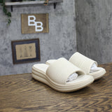 Clarks Drift Twist Wedge Slide Sandals 26181604 Cream Off White 8M
