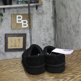 Stars Above Womens Amira Suede Clog Slippers 88498483 Black 5M