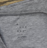A New Day Womens Long Sleeve Knit Cardigan 94679166 Gray M