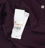 DKNY Womens Petite Collared-V-Neck Long-Sleeve Dress XD4G2C86 Raisin Purple 12P