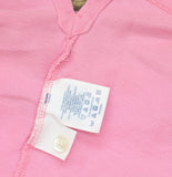 Lands' End Women's Short Sleeve Polo Shirt Pink 1X