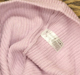 Hope & Henry Cotton Flutter Detail Sweater Dress Lavender Heather Purple 10