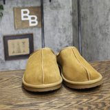 Goodfellow & Co Cruz Genuine Suede Clog Slippers 91308430 Brown 11