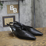 A New Day Samantha Slingback Heels 94462813 Black 8M