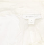 Charter Club Womens Lush Garden Belted Cropped Pants 100144377MS Bright White 10