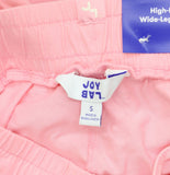 Joy Lab Washed Jersey High Rise Wide Leg Drawstring Pants Bubble Gum Pink S