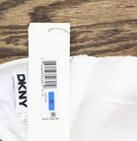 DKNY Womens Textured Molded Balconette Bikini Top DIMTS470 Soft White Texture XL