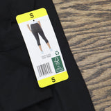 32 Degrees Womens Cool Knit Capri Leggings 1766989 Black S