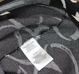 London Times Mockneck Short Sleeve Mini Sweater Dress Black / White Hearts M