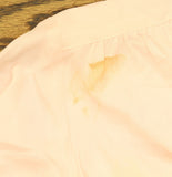 INC International Concepts Surplice Shirred Long-Sleeve Blouse Top Wash Pink XL