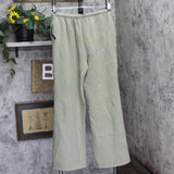 Wild Fable Elastic Waist Drawstring Fleece Sweatpants Dark Taupe Green M