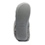 Dluxe By Dearfoams Womens Carol Slippers 86802619 Gray L (9-10)