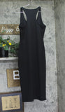 Wild Fable ButterBliss Keyhole Racerback Midi Bodycon Dress 94460320 Black M