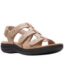 Clarks Womens Laurieann Vine Strappy Sport Sandals 26171269 Beige Brown 6.5M