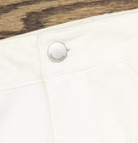 Tinseltown High-Rise Distressed Mom Jeans with Raw Hems Bright White 18W