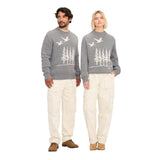 Woolrich X TGT Mid-Rise Straight-Leg Slouchy Cargo Twill Pants Cream Off White L