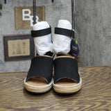 Toms Womens Marisol Platform Wedge Shoes 10016380 Black 7.5M