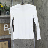 32 Degrees Heat Womens Long-Sleeve Scoop Neck Top White XS
