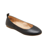 Universal Thread Danielle Scrunch Ballet Flats with Memory Foam Insole Black 6M