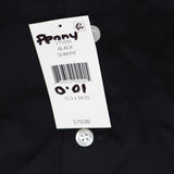 Private Label Men's Solid Slim Fit Dress Shirt 175591 Black 15 1/2 34/35
