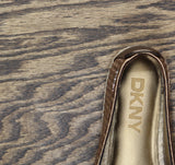 DKNY Womens Mallandra Espadrille Flats K1520470 Brown / Bronze 6M