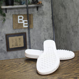 Aerosoles Jordyn Cushioned Flip Flop Thong Sandals White Faux Leather 9.5M