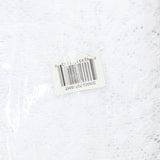 Old World Style Set of 2 Floral Heavy Lace Kitchen Curtain White Swag (29 x 38)