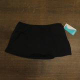 Coco Reef Womens Skirted Swim Bottom Solid Slit U95745 Black L