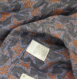 PS Paul Smith Long Sleeve Casual Fit Star Print Button Front Shirt Petrol Blue M