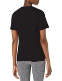 Reebok Womens Graphic Big Logo Tee HB2271 Black XS