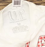 Unfortunate Portrait Mens Graphic T-Shirt Short Sleeve Pizza Tee White M