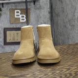 Universal Thread Womens May Faux Suede Booties 91791701 Tan Brown 7M